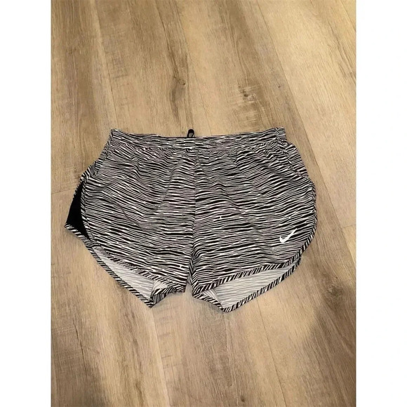 Nike Pants - - Nike Zebra Dri-FIT Women's Running Shorts Black Size S Lightweight